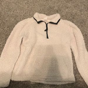 fuzzy long sleeve